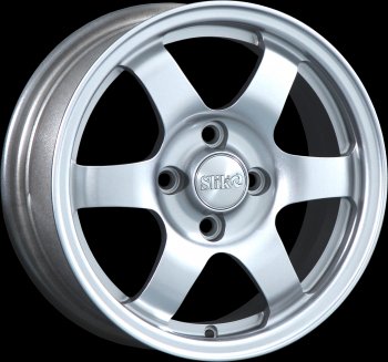 Кованый диск Slik Classik 6x14 (Серебристый светлый) Opel Karl A хэтчбэк 5 дв. (2015-2019) 4x100.0xDIA56.6xET38.0