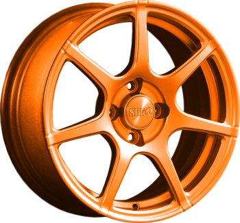 Кованый диск Slik Classik 6.5x15 (Ярко-оранжевый)   (Цвет: Ярко-оранжевый)