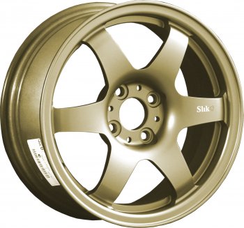 Кованый диск Slik Classik 6x15,5 (Металлик золотой) 6.5x15/4-5x98-120 D54.1-72.6 Mazda 2/Demio DE рестайлинг (2011-2014) 4x100.0xDIA54.1xET45.0