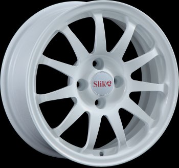 Кованый диск Slik Classik 6.5x15 (Белый) Mitsubishi Lancer 9 2-ой рестайлинг седан (2005-2009) 4x114.3xDIA67.1xET46.0