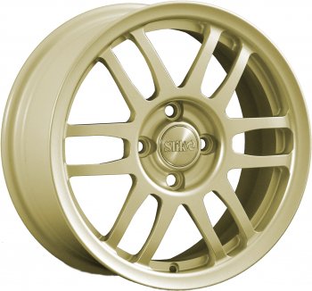 Кованый диск Slik Classik 6.5x15 (Металлик золотой) Mazda 2/Demio DE рестайлинг (2011-2014) 4x100.0xDIA54.1xET45.0