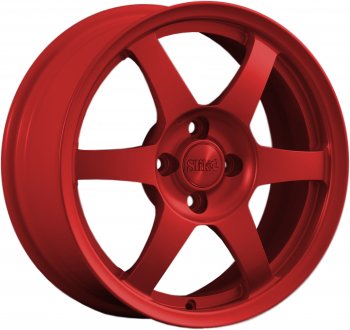 18 999 р. Кованый диск Slik Classik 6.5x16 (Красный) Уаз 315195 Хантер (2003-2024) 5x108.0xDIA108.0xET20.0 (Цвет: Красный). Увеличить фотографию 1