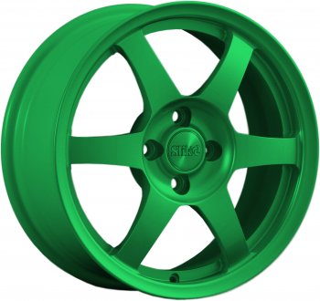 18 999 р. Кованый диск Slik Classik 6.5x16 (Зеленый)   (Цвет: Зеленый). Увеличить фотографию 1