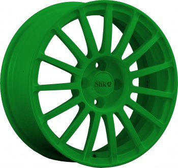 Кованый диск Slik classik R16x6.5 Зеленый (GREEN) 6.5x16   (Цвет: GREEN)