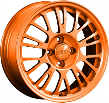 14 799 р. Кованый диск Slik Classik 6x15 (Ярко-оранжевый)   (Цвет: Ярко-оранжевый). Увеличить фотографию 1