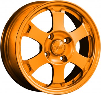Кованый диск Slik Classik 6x15 (Ярко-оранжевый)   (Цвет: Ярко-оранжевый)