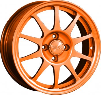Кованый диск Slik Classik 6x15 (Ярко-оранжевый)   (Цвет: Ярко-оранжевый)
