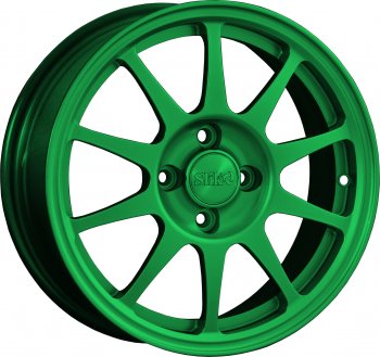 Кованый диск Slik Classik 6x15 (Зеленый)   (Цвет: Зеленый)