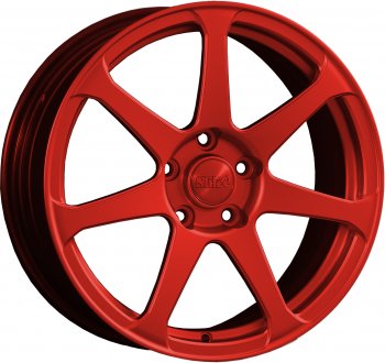 14 599 р. Кованый диск Slik classik R17x7.5 Красный (RED) 7.5x17 Chevrolet Malibu 8 (2013-2015) 5x110.0xDIA65.1xET40.0 (Цвет: RED). Увеличить фотографию 1