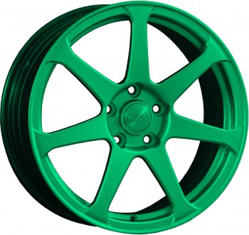 14 499 р. Кованый диск Slik classik R17x7.5 Candy Green изумрудно-зеленый 7.5x17 Chevrolet Lacetti хэтчбек (2002-2013) 4x114.3xDIA56.6xET44.0 (Цвет: Candy Green изумрудно-зеленый 7.5x17). Увеличить фотографию 1