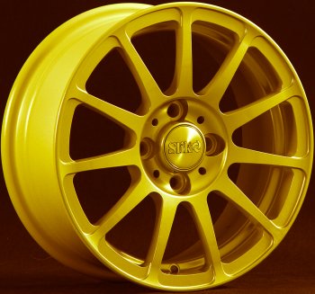 Кованый диск Slik Classik 5.5x14 (ярко-желтый) Opel Karl A хэтчбэк 5 дв. (2015-2019) 4x100.0xDIA56.6xET38.0