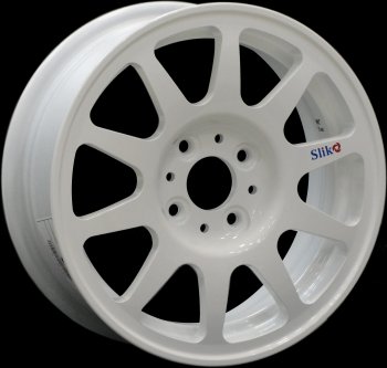 Кованый диск Slik Classik 5.5x14 (Белый W) Toyota Aqua P10 дорестайлинг (2011-2014) 4x100.0xDIA54.1xET39.0