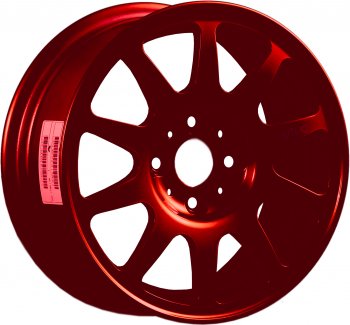 13 499 р. Кованый диск Slik Classic Sport L-1727S 6.0x14   (Candy красный (Candy RED)). Увеличить фотографию 1