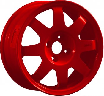 15 599 р. Кованый диск Slik Classic Sport L-181S 6.5x15   (Красный (RED)). Увеличить фотографию 1