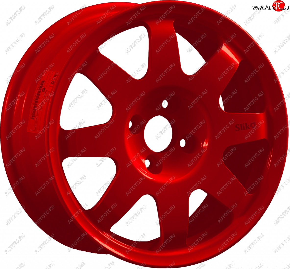 15 599 р. Кованый диск Slik Classic Sport L-181S 6.5x15   (Красный (RED))