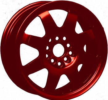 15 599 р. Кованый диск Slik Classic Sport L-181S 6.5x15   (Candy красный (Candy RED)). Увеличить фотографию 1