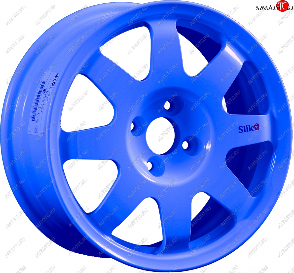 15 599 р. Кованый диск Slik Classic Sport L-181S 6.5x15   (Синий (BLUE))