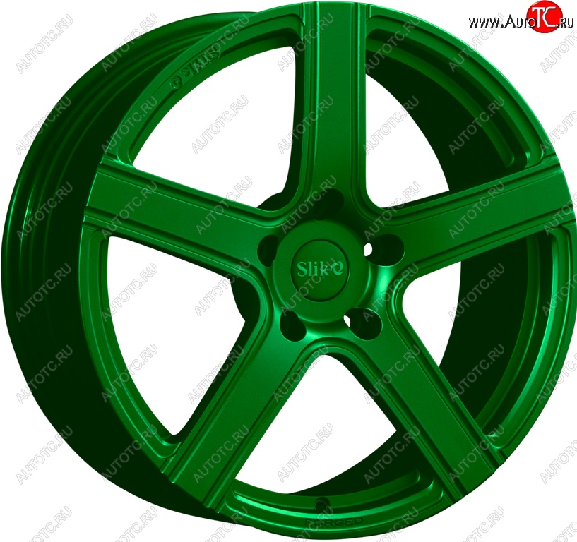 25 999 р. Кованый диск Slik PREMIUM L-730 7.5x17   (Зеленый (GREEEN))