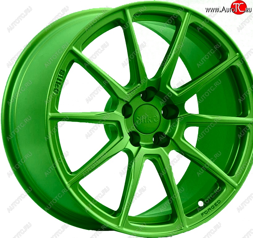 34 999 р. Кованый диск Slik PREMIUM L-752 9.0x17   (RAL 6038 ярко-зеленый (6038))