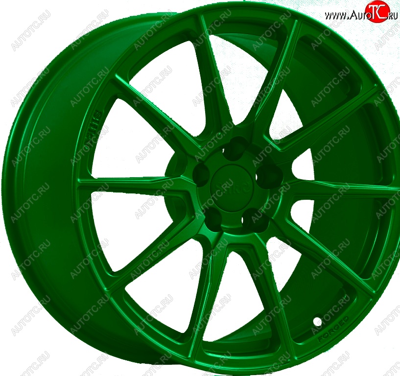37 199 р. Кованый диск Slik PREMIUM L-752 9.0x17   (Зеленый (GREEEN))