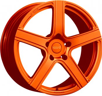 35 499 р. Кованый диск Slik PREMIUM L-822 8.0x18   (Ярко оранжевый (ORANGE)). Увеличить фотографию 1