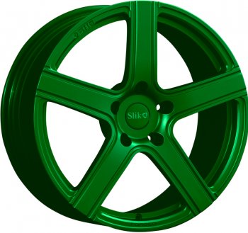 35 499 р. Кованый диск Slik PREMIUM L-822 8.0x18   (Зеленый (GREEEN)). Увеличить фотографию 1