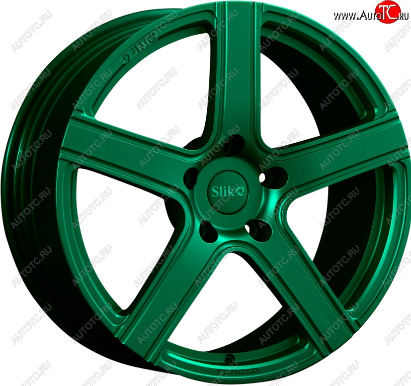 43 319 р. Кованый диск Slik PREMIUM L-913 8.5x19   (Candy изумрудно-зеленый (Candy Green))