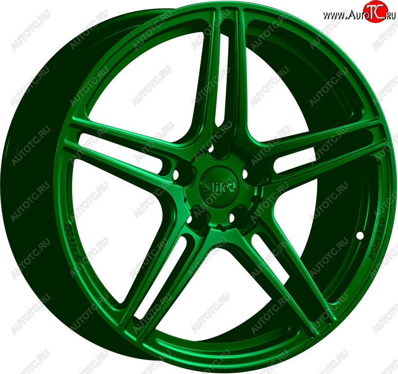 43 319 р. Кованый диск Slik PREMIUM L-914 8.5x19   (Зеленый (GREEEN))