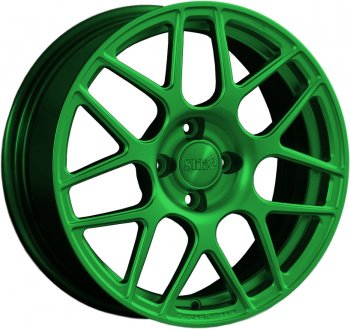 Кованый диск Slik premium R17x7.5 Зеленый (GREEN) 7.5x17   (Цвет: GREEN)