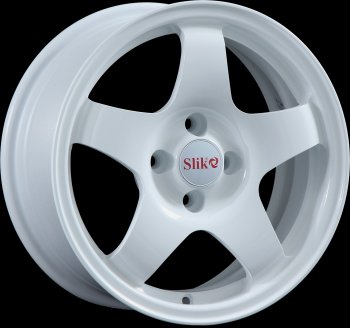 Кованый диск Slik Sport 6.5x15 (Белый) Mitsubishi Lancer 9 2-ой рестайлинг седан (2005-2009) 4x114.3xDIA67.1xET46.0