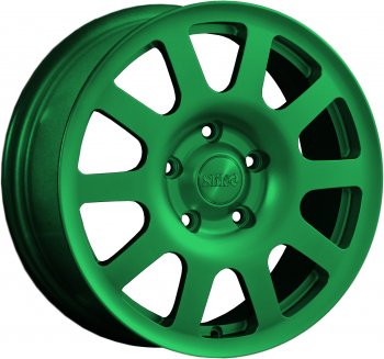 Кованый диск Slik Sport 6.5x16 (Зеленый) Mitsubishi RVR 3  3-ий рестайлинг (2019-2024) 5x114.3xDIA67.1xET46.0