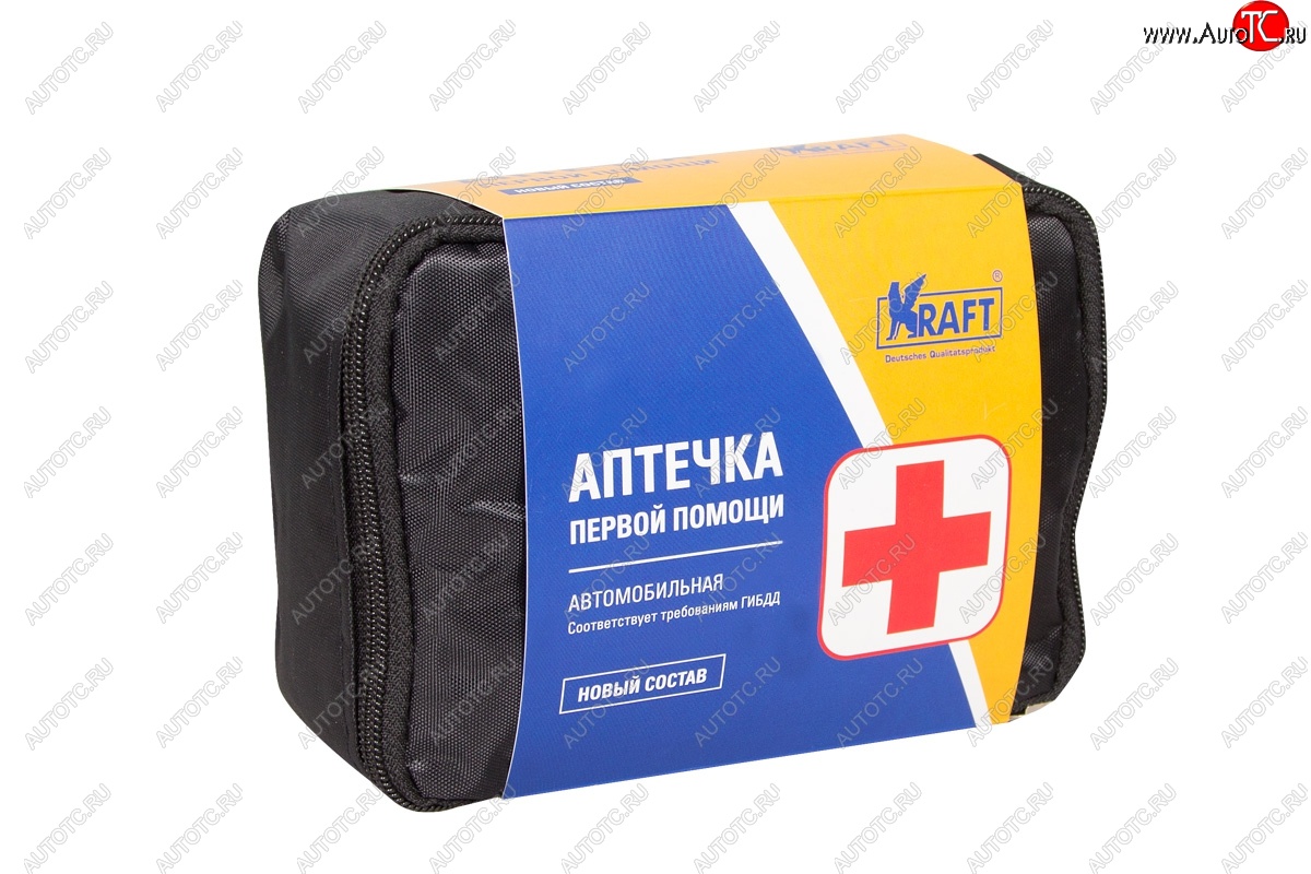 Аптечка первой помощи KRAFT (сумка) ВАЗ (Лада) 2104 (1984-2012) kt830101 kt830101 kt830101. Подробнее