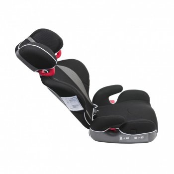 Кресло детское автомобильное KIA Sorento (UM/Prime) 3 поколение дорестайлинг (2014-2018) Saratto Highback Junior Quattro (группа 2/3). (Цвет: черный с серым)Цена: 14 199 р.. Увеличить фотографию 3