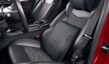 Подушка под поясницу (экокожа Люкс/ Поролон Мемори, 2 шт.) Автопилот BC02 Acura CSX FD седан (2005-2011)  (черный)
