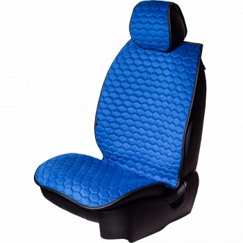 Комплект накидок на сиденья Hyundai Santa Fe DM дорестайлинг (2012-2016) Lord Autofashion Тейлор (велюр, 2 места). (Синий 2650)Цена: 3 349 р.. Увеличить фотографию 1
