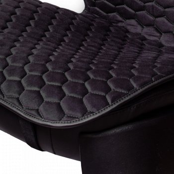 Комплект накидок на сиденья KIA Sorento (UM/Prime) 3 поколение дорестайлинг (2014-2018) Lord Autofashion Тейлор (велюр, 2 места). (Чёрный 800)Цена: 2 999 р.. Увеличить фотографию 4