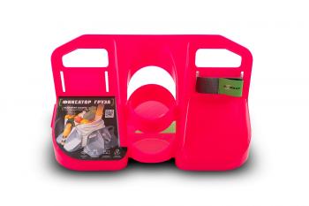 1 039 р. Фиксатор груза универсальный в багажник FORMAT   (цвет: розовый). Увеличить фотографию 1