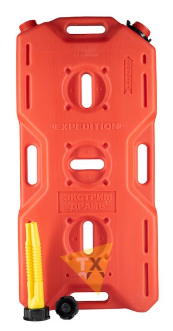 Канистра KIA Sorento (UM/Prime) 3 поколение дорестайлинг (2014-2018) ТехноХим ″Экстрим-Драйв″ (с клапаном, 15 л.). (цвет: красный)Цена: 3 149 р.. Увеличить фотографию 4