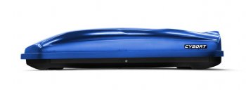 Багажный бокс Hyundai Solaris RB дорестайлинг седан  (2010-2014) CYBORT CarGO (двусторонний, крепление краб, 580 л) (Дайвинг (476))Цена: 35 999 р.. Увеличить фотографию 1