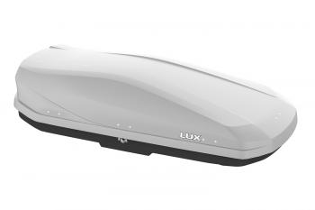 23 599 р. Багажный бокс (310 л 150х76х35 см, двусторонний) LUX IRBIS 150 Lancia Phedra (2002-2024) (серый матовый). Увеличить фотографию 3