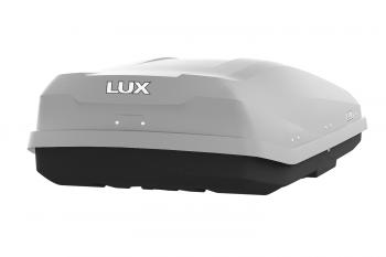 23 599 р. Багажный бокс (310 л 150х76х35 см, двусторонний) LUX IRBIS 150 Seat Toledo универсал (2004-2009) (серый матовый). Увеличить фотографию 4