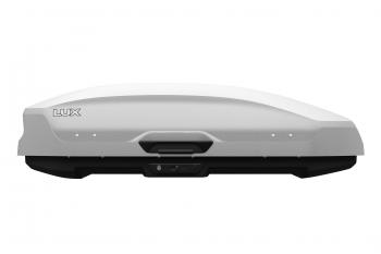 26 699 р. Багажный бокс (440 л 142х91х45 см, двусторонний) LUX TAVR 140 Peugeot 3008 дорестайлинг (2009-2013) (серый матовый). Увеличить фотографию 4