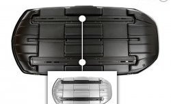 Багажный бокс Hyundai Santa Fe DM дорестайлинг (2012-2016) Broomer Venture. (Покрытие: шагрень, Цвет: чёрный)Цена: 22 749 р.. Увеличить фотографию 23
