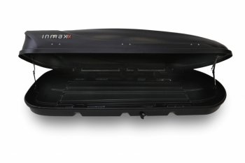 Бокс на крышу Hyundai Santa Fe DM дорестайлинг (2012-2016) INMAX Space 460л. (Цвет: чёрный (глянец))Цена: 14 899 р.. Увеличить фотографию 11