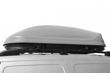 Багажный бокс Audi A8 (D4) 3-е поколение дорестайлинг, седан (2009-2013) Turino 1 (АБС-пластик, одностороннее открывание). (Серый)Цена: 18 399 р.. Увеличить фотографию 2
