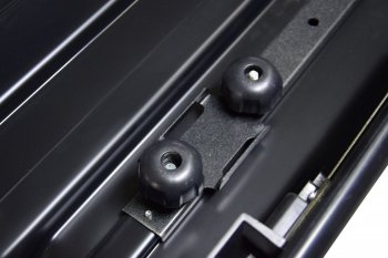 Багажный бокс Audi A8 (D4) 3-е поколение дорестайлинг, седан (2009-2013) Turino 1 (АБС-пластик, одностороннее открывание). (Черный)Цена: 18 399 р.. Увеличить фотографию 4