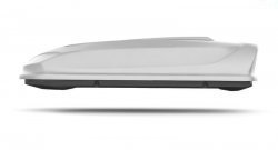Багажный бокс Yuago Avatar Hyundai Solaris RB дорестайлинг седан  (2010-2014) (460 л, еврозамок, одностороннее открывание). (Тиснение, цвет белый)Цена: 19 199 р.. Увеличить фотографию 1