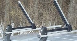 Крепление для 3 комплектов лыж или 2 сноубордов Hyundai Solaris RB дорестайлинг седан  (2010-2014) Amos Ski Lock 3 (Цвет: серебристый)Цена: 2 349 р.. Увеличить фотографию 1