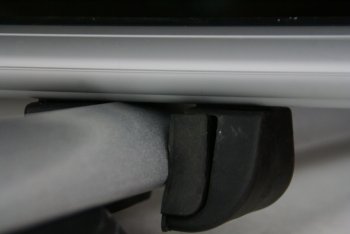 1 599 р. Комплект поперечин для рейлингов АвтоТК v1 Suzuki Grand Vitara JT 5 дверей дорестайлинг (2005-2008) (Цвет: чёрный (стальные), Длина: 1300мм). Увеличить фотографию 14