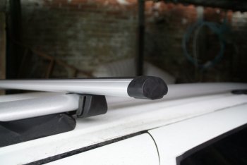 1 599 р. Комплект поперечин для рейлингов АвтоТК v1 Toyota Camry XV40 дорестайлинг (2006-2008) (Цвет: чёрный (стальные), Длина: 1300мм). Увеличить фотографию 18